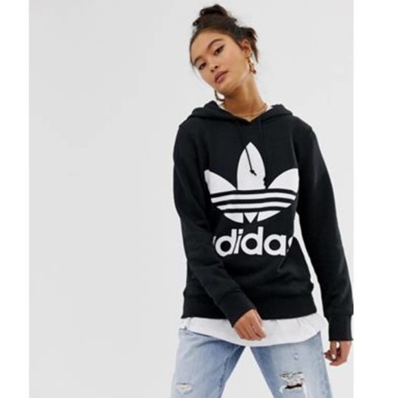 ADIDAS ORIGINALS ADICOLOR TREFOIL HOODIE HH. - Picture 6 of 16